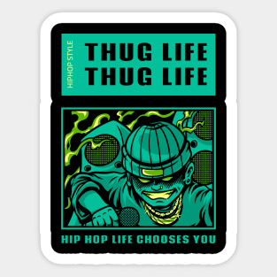 Thug life Sticker